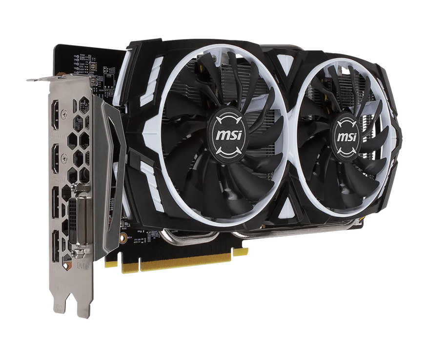 MSI GeForce GTX 1060 6GB ARMOR 6G OCV1 Graphics Card - Refurbished-Graphics Cards-Gigante Computers