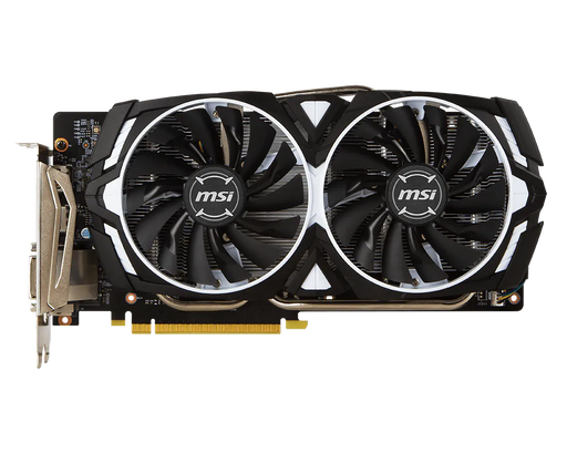 MSI GeForce GTX 1060 6GB ARMOR 6G OCV1 Graphics Card - Refurbished-Graphics Cards-Gigante Computers