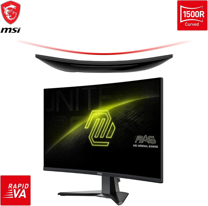 MSI MAG 27C6X 27" 250Hz Gaming Monitor - Refurbished-Monitors-Gigante Computers
