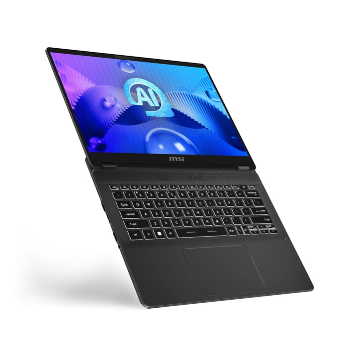 MSI Prestige 14 AI STUDIO C1VEG-002UK, 14 Inch 2880 x 1800 Screen, Intel Core Ultra 7 1.4 GHz, 32GB RAM, 1TB SSD, NVIDIA GeForce RTX 4050, Windows 11 Pro-Laptops-Gigante Computers