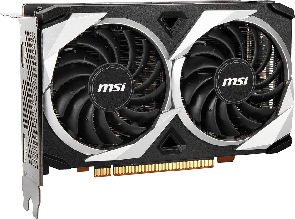 MSI Radeon RX 6500 XT MECH 2X 4G OC 4GB DDR6 Graphics Card - Refurbished-Graphics Cards-Gigante Computers