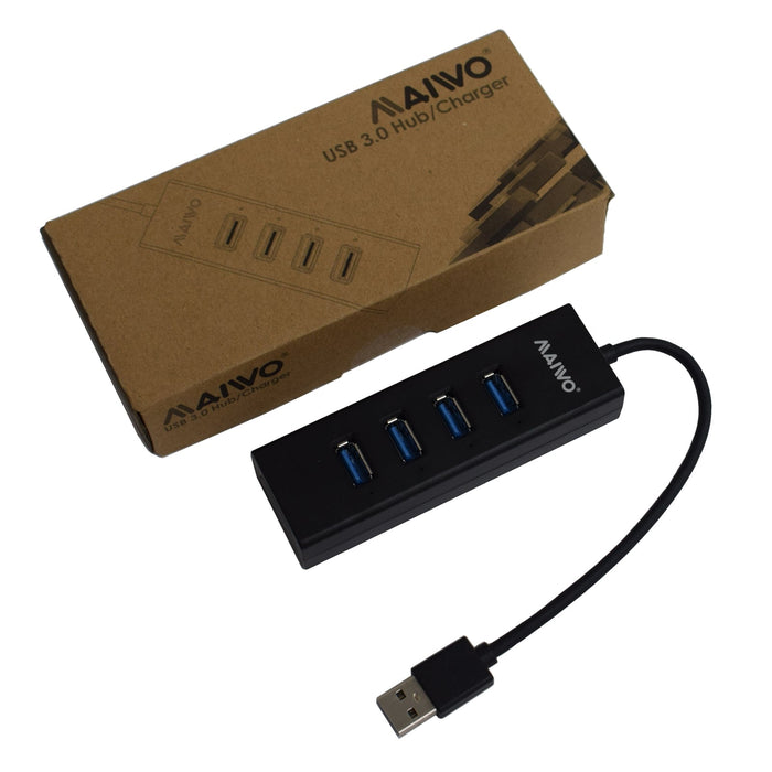 Maiwo KH304 4 Port USB 3.0 Hub Charger-USB Firewire-Gigante Computers