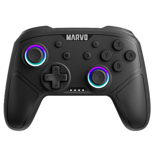 Marvo GT-80 Pact 60 Wireless Gaming Controller Compatible with PS3, PS4, Switch, PC and Mobile (Black)-Accessories-Gigante Computers