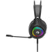 Marvo H8325 Akari 40 USB 2.0 Wired Gaming RGB Headset (Black)-Speakers-Gigante Computers