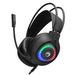 Marvo H8325 Akari 40 USB 2.0 Wired Gaming RGB Headset (Black)-Speakers-Gigante Computers