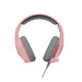 Marvo Scorpion H8618 Tactic 40 USB 2.0 Wired Gaming RGB Headset (Pink)-Speakers-Gigante Computers