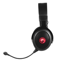 Marvo Scorpion HG9088W 2.4G and BT 5.0 Wireless Gaming Headphones, Surround Sound, 7 Colour Lighting - PC, Android, MAC OS, iOS, PS4, PS5 and Switch Compatible, 50mm Audio Drivers, Omnidirectional Removable Mic-Speakers-Gigante Computers
