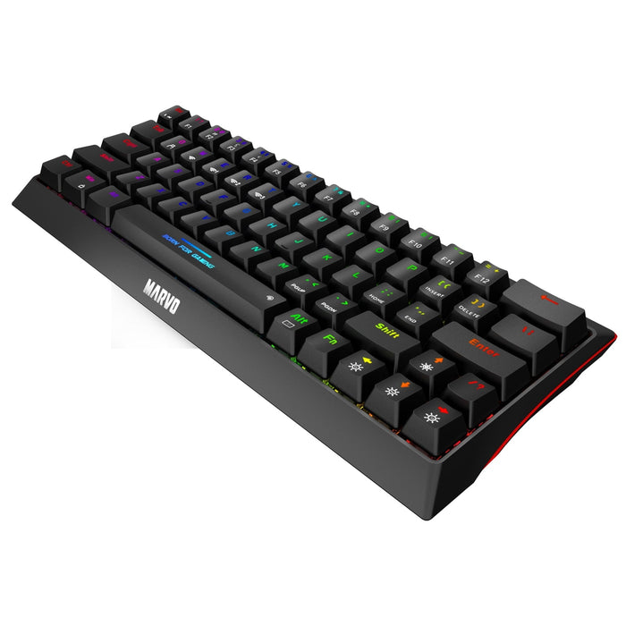 Marvo Scorpion KG962W-UK Wireless Mechanical Gaming Keyboard with Red Switches-Keyboard-Gigante Computers