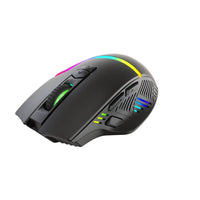 Marvo Scorpion M791W Wireless and Wired Dual Mode Gaming Mouse, Rechargeable, RGB with 7 Lighting Modes, 6 adjustable levels up to 10000 dpi, Gaming Grade Optical Sensor with 7 Buttons, Black-Mice-Gigante Computers