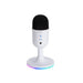 Marvo Scorpion MIC-06 Blast 40 USB RGB Noise Cancelling Wired Microphone (White)-Speakers-Gigante Computers