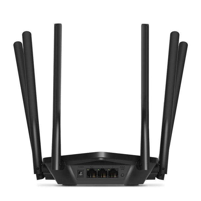 Mercusys (MR50G) AC1900 (600+1300) Wireless Dual Band GB Cable Router, MU-MIMO, 6 Antennas-Routers-Gigante Computers