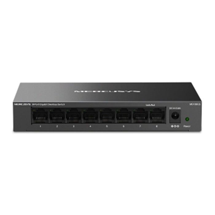 Mercusys (MS108GS) 8-Port Gigabit Unmanaged Desktop Switch, Steel Case-Switches-Gigante Computers