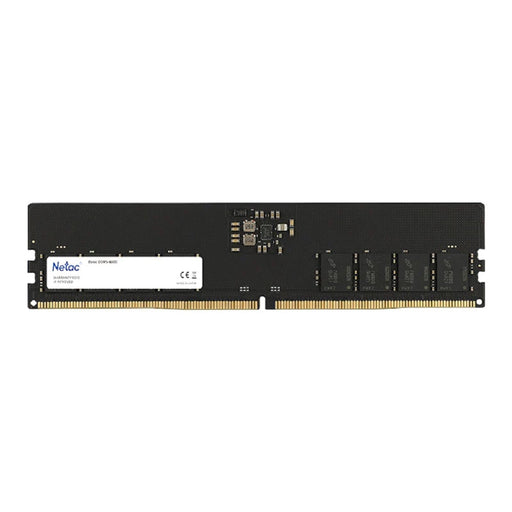 Netac NTBSD5P48SP-08 8GB DIMM System Memory, DDR5, 4800MHz, 1 x 8GB, 288 Pin, 1.1v, CL40-40-40-77 Bulk Packed-Memory-Gigante Computers