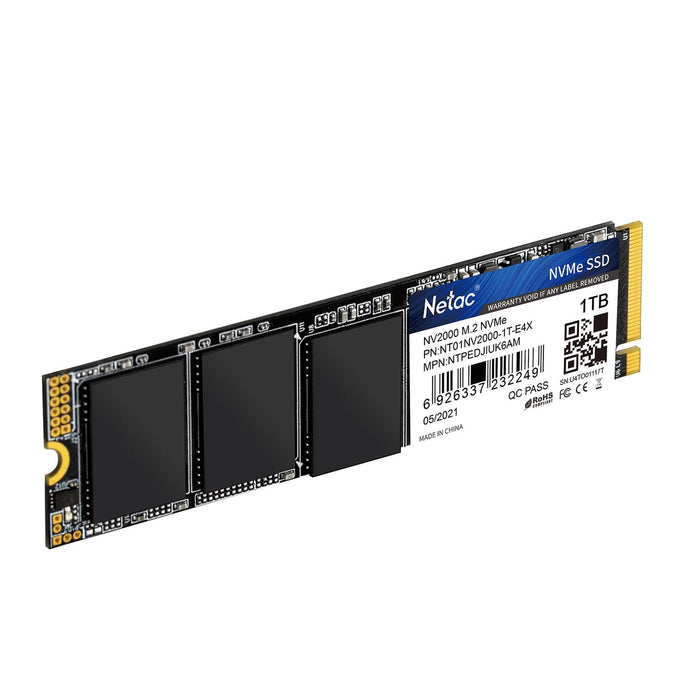 Netac NV2000 M.2 PCIe NVMe 1TB SSD-Gigante Computers