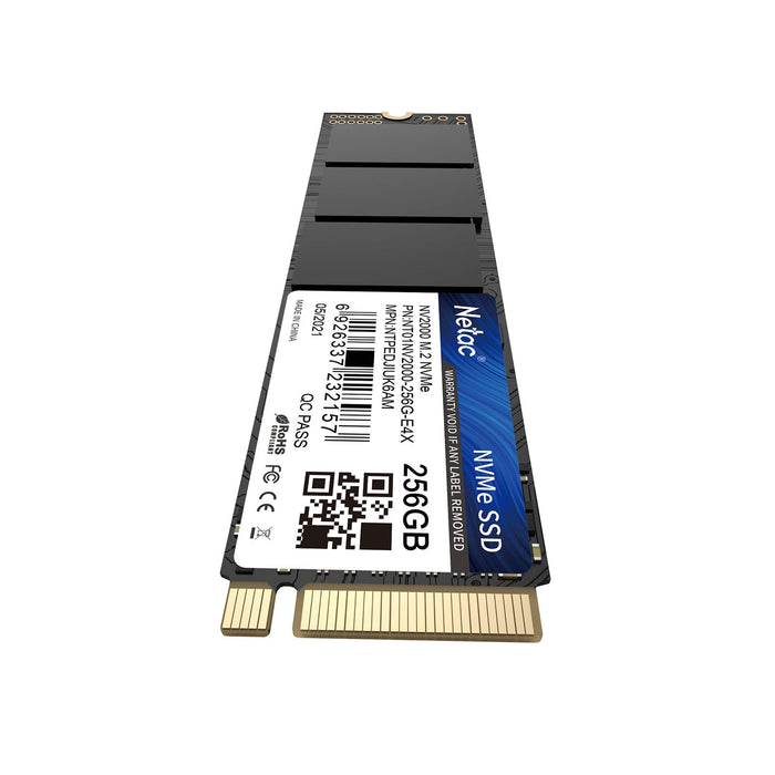 Netac NV2000 M.2 PCIe NVMe 256GB SSD-Gigante Computers