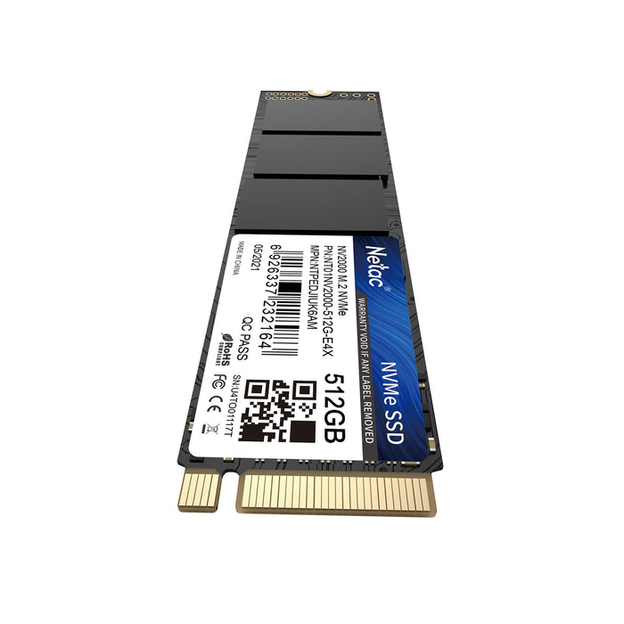 Netac NV2000 M.2 PCIe NVMe 512GB SSD-Gigante Computers