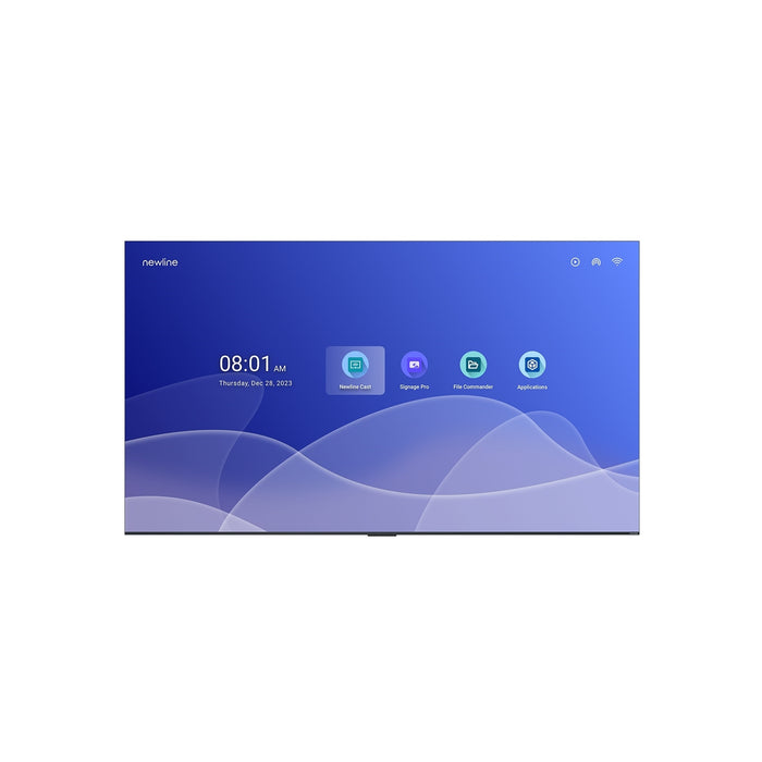 Newline STV-6524+ 65" STV+ Series Android 14, Cast+, Digital Signage Display (Non-Touch)-Gigante Computers
