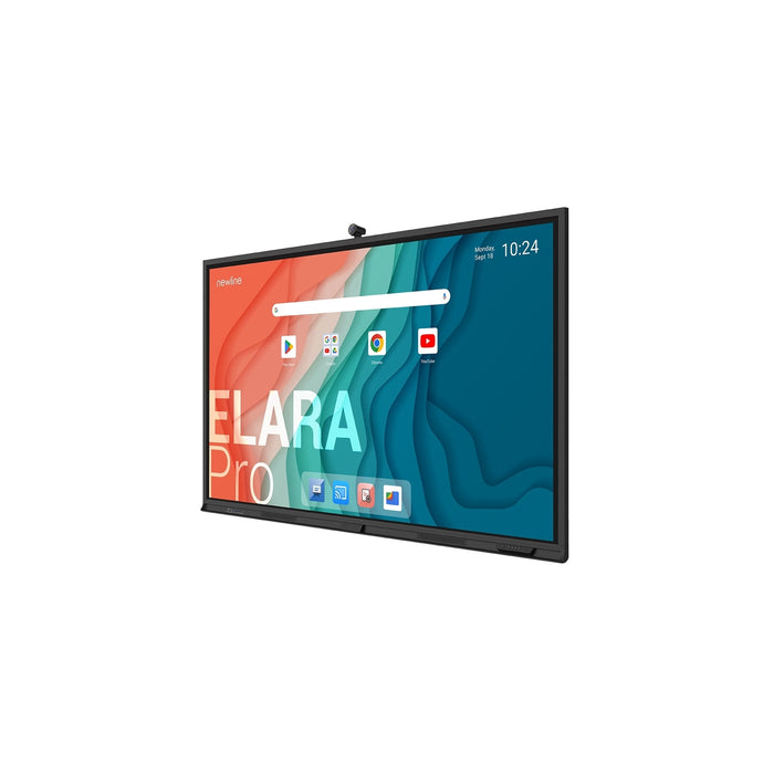 Newline TT-6523QCA+ ELARA PRO 65", IR TOUCH, ANDROID 13 EDLA, USB-C (100watt), BYOM, CAST+, DM+, CAM, MIC, SUB (20W), NFC-Gigante Computers