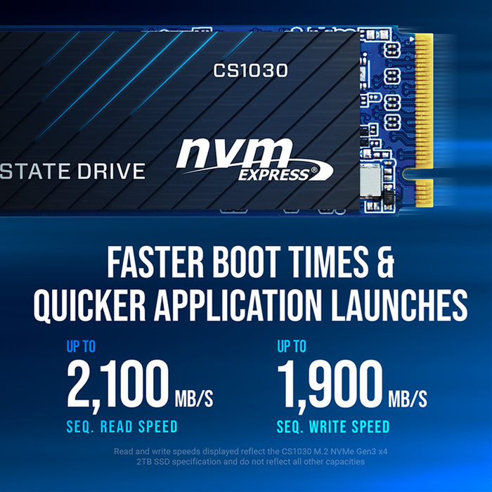 PNY CS1030 (M280CS1030-250-RB) 250GB SSD, PCIe Gen3 x4 Interface,Max Read 2500MB/s, MaxWrite 1100MB/s, 5 Year Limited Warranty-Hard Drives-Gigante Computers