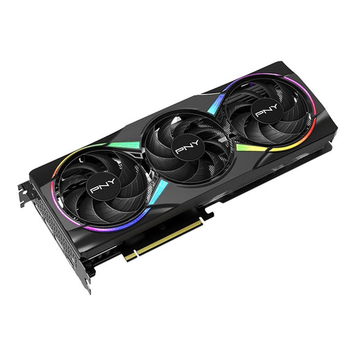 PNY GeForce RTX 5060 Ti 16GB EPIC-X RGB OC 16GB, GDDR7 Graphics Card, 4608, Cuda Cores, 2406NHZ Core Clock, Triple Fan, 3 x Display Ports/1x HDMI Port-Graphics Cards-Gigante Computers