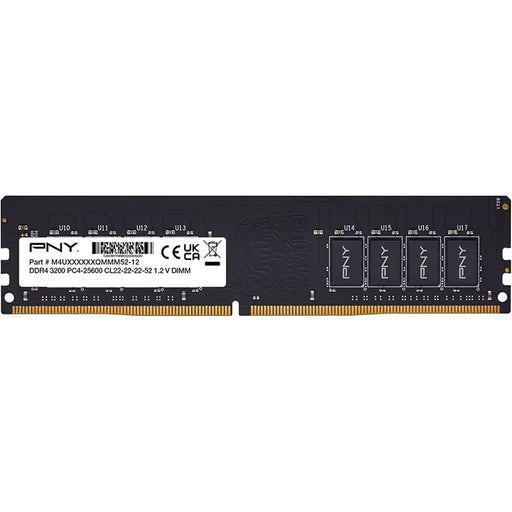 PNY MD8GSD43200-SI 8GB DDR4 3200MHz DIMM Bulk System Memory-Memory - Desktop-Gigante Computers