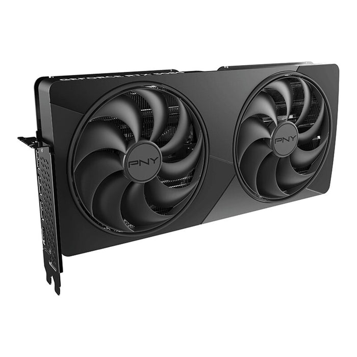 PNY NVIDIA GEFORCE RTX 5080 SLIM OC 16GB GDDR7 Graphics Card, 10752 Cuda Cores, 2295 MHz Core Clock, Dual Fan, 3x DisplayPorts/ 1 x HDMI Port-Graphics Cards-Gigante Computers