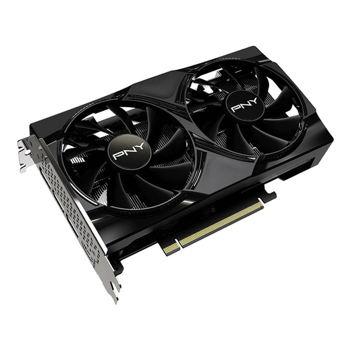PNY NVIDIA GeForce RTX 5050 8GB GDDR6 Graphics Card, 2560 CUDA Cores, 2317 MHz Core Clock, Dual Fan, 3x DisplayPorts / 1x HDMI Port-Graphics Cards-Gigante Computers