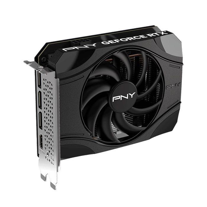 PNY NVIDIA GeForce RTX 5050 8GB GDDR6 Graphics Card, 2560 CUDACores, 2317 MHz Core Clock, Single Fan, 3x DisplayPorts / 1x HDMI Port-Graphics Cards-Gigante Computers