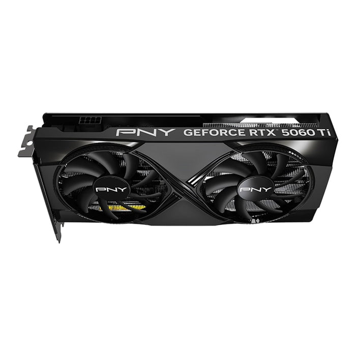 PNY NVIDIA GeForce RTX 5060 Ti 16GB DUAL 16GB, GDDR7 Graphics Card, 4608, Cuda Cores, 2407MHZ Core Clock, Dual Fan, 3x DisplayPort / 1x HDMI Port-Graphics Cards-Gigante Computers