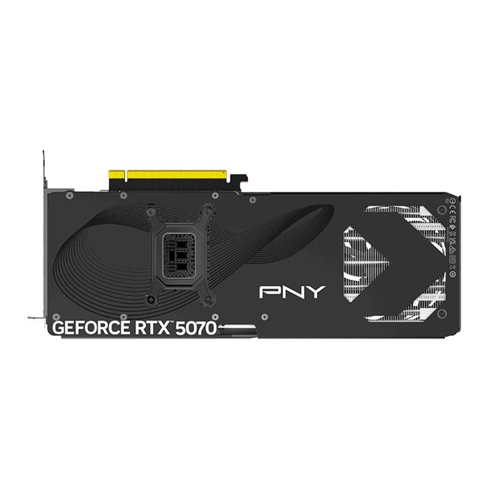 PNY NVIDIA GeForce RTX 5070 OC 12GB GDDR7 Graphics Card, 6144 CUDA Cores, 2160 MHz Core Clock, Triple Fan, 3x DisplayPorts / 1x HDMI Port-Graphics Cards-Gigante Computers