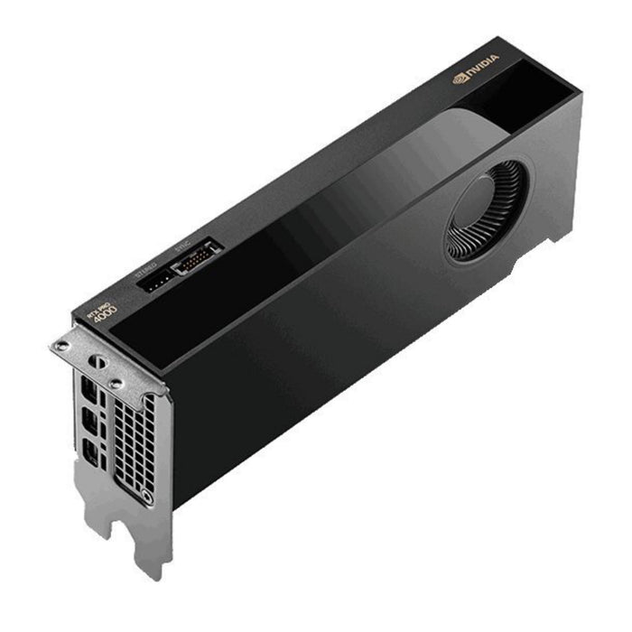 PNY NVIDIA RTX PRO 4000 SFF Blackwell 24GB Professional Graphics Card, 8960 CUDA Cores, 280 Tensor, 70 RT, Single Fan, 4x DisplayPort - OEM-Graphics Cards-Gigante Computers