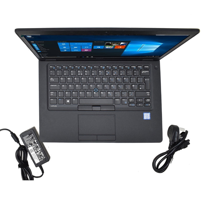 PREMIUM REFURBISHED Dell Latitude 5490 Intel Core i5-8250U 8th Gen Laptop, 14 Inch Full HD 1080p Screen, 8GB RAM, 256GB SSD, Windows 11 Pro-Laptops-Gigante Computers