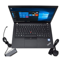 PREMIUM REFURBISHED Lenovo ThinkPad T480 Intel Core i5-8250U 8th Gen Laptop, 14 Inch Full HD 1080p Screen, 8GB RAM, 256GB SSD, Windows 11 Pro-Laptops-Gigante Computers