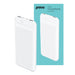 PREVO SP3012 10000mah Dual Slim Portable Power Bank White-Power Banks and Chargers-Gigante Computers