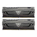 Patriot Viper Steel Series DDR4 16GB (2 x 8GB) 3200MHz Kit w/Gunmetal Grey heatshield-System Memory-Gigante Computers