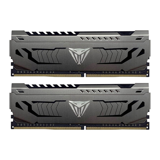 Patriot Viper Steel Series DDR4 64GB (2 x 32GB) 3200MHz Kit w/Gunmetal Grey heatshield-System Memory-Gigante Computers