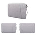 Prevo 14 Inch Laptop Sleeve, Side Pocket, Cushioned Lining, Light Grey-Carry Cases-Gigante Computers