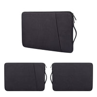 Prevo 15.6 Inch Laptop Sleeve, Side Pocket, Cushioned Lining, Black-Carry Cases-Gigante Computers