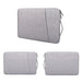 Prevo 15.6 Inch Laptop Sleeve, Side Pocket, Cushioned Lining, Light Grey-Carry Cases-Gigante Computers
