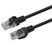 Prevo CAT6-BLK-1M Network Cable, RJ45 (M) to RJ45 (M), CAT6, 1m, Black, Oxygen Free Copper Core, Sturdy PVC Outer Sleeve & Clip Protector, Retail Box Packaging-Network Cables-Gigante Computers