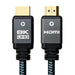 Prevo HDMI-2.1-5M HDMI Cable, HDMI 2.1 (M) to HDMI 2.1 (M), 5m, Black & Grey, Supports Displays up to 8K@60Hz, 99.9% Oxygen-Free Copper with Gold-Plated Connectors, Superior Design & Performance, Retail Box Packaging-Cables-Gigante Computers
