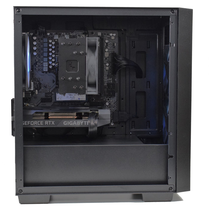 RGB Gaming Build - AMD Ryzen 5 7600X3D 6 Core 12 Thread, 4.10GHz (4.70GHz Boost), 16GB DDR5 RAM, 1TB SSD, Gigabyte RTX 3060 Graphics, Gaming PC-Prebuilt Systems-Gigante Computers
