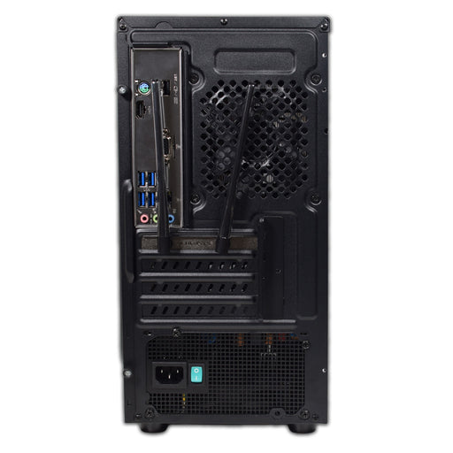 RGB Micro Tower - AMD Ryzen 3 4300G Quad Core 8 Thread 3.80GHz (4.00GHz Boost), 16GB DDR4 RAM, 1TB Kingston NVMe M.2, WiFi 6 + BT, 120mm RGB Air Cooler - Pre-Built PC-System Builds-Gigante Computers