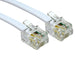 RJ11 (M) to RJ11 (M) 3m White OEM Cable-Broadband and Telephone-Gigante Computers