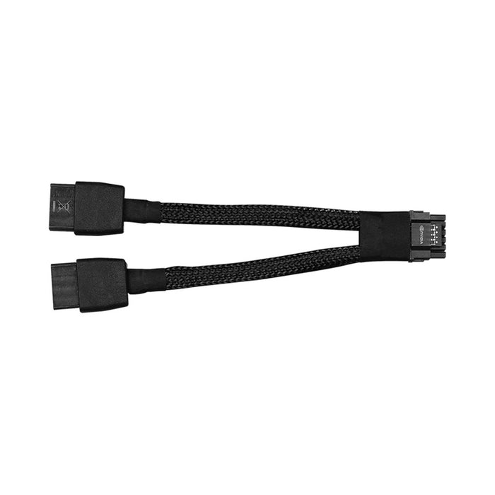 Replacement 12VHPWR 12+4Pin PCIE 5.0 to 2x8Pin (6+2P) Power Cable 10cm Braided-Cables-Gigante Computers