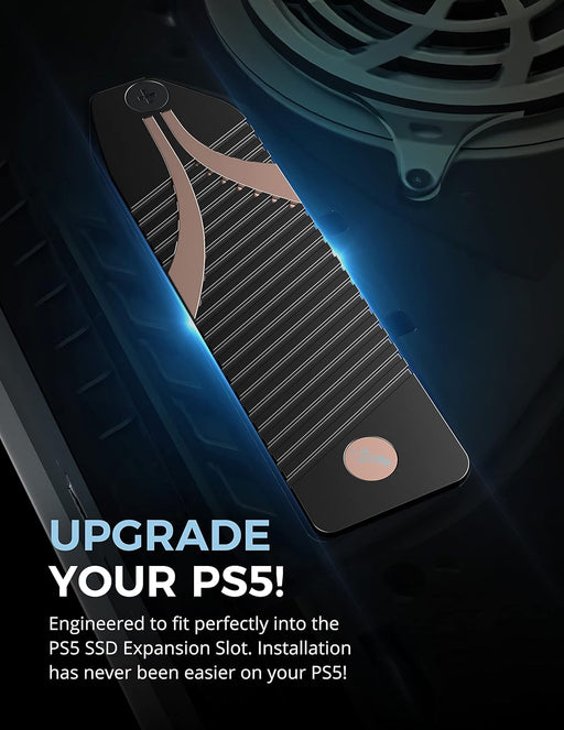 SABRENT M.2 NVMe PS5 SSD heatsink Cover-SSD Coolers-Gigante Computers