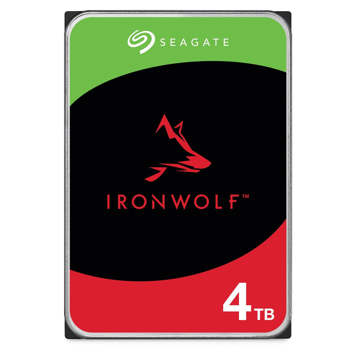 Seagate Ironwolf NAS ST4000VN006 4TB 3.5" 5400RPM 256MB Cache SATA III Internal Hard Drive-Hard Drives-Gigante Computers