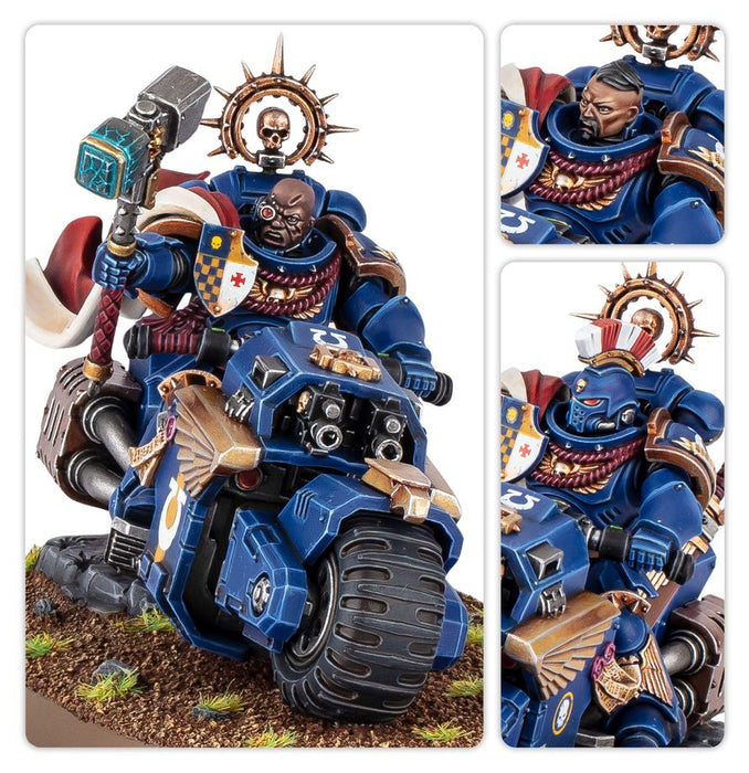 Space Marines: Captain on Bike-Boxed Games & Models-Gigante Computers