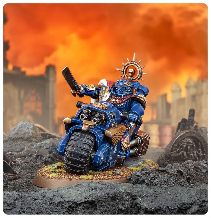 Space Marines: Captain on Bike-Boxed Games & Models-Gigante Computers