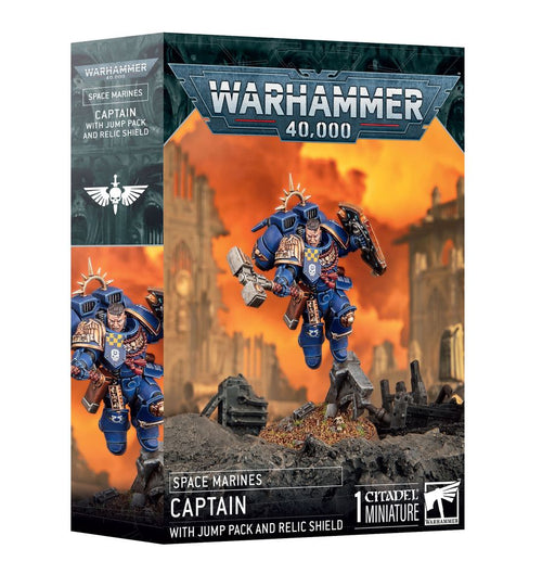 Space Marines: Captain with Jump Pack and Relic Shield-Boxed Games & Models-Gigante Computers